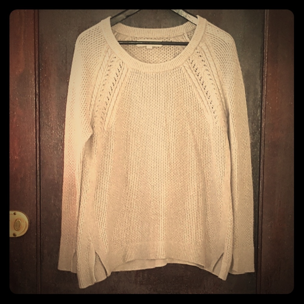 Loft - Sweater - Gray - M